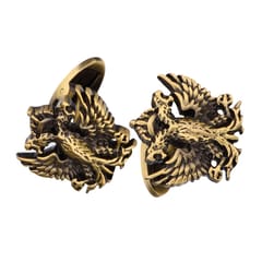 Noble Cuff Links Double Headed Eagle Shirt Stud for Tuxedo Shirts Business
