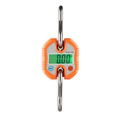 Mini Portable Electronic Scale Digital Luggage Scale Fish (Orange)
