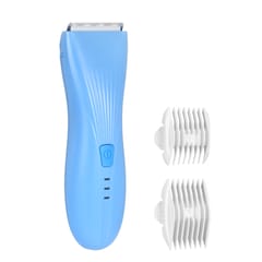 Baby Electric Hair Clipper Rechargeable & Quiet Electric (Blue)