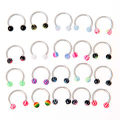 Ball Nose Rings (multicolor)
