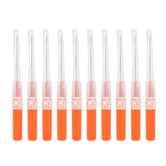 10Pcs Disposable Piercing Needle Stainless Steel Sterile