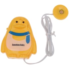 Lovely Penguin Style Wet Baby Alert Monitor Music Reminder Toy Monitoring Device (Yellow)