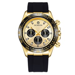 OCHSTIN 6103 Multi Function Quartz Watch Silicone Watch Band Sports Luminous Waterproof Watch