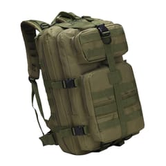 Outdoor Backpack Waterproof Multi Pocket Large Rucksack Army Green