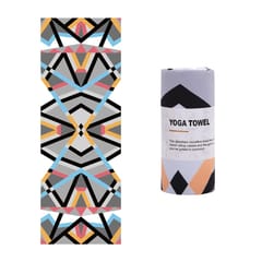Printed Soft Yoga Mat Non-Slip Yoga Towel  Size: 185 x 65cm