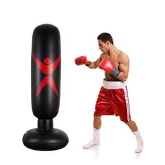 PVC Children Inflatable Boxing Column Fitness Toy Thickening Strike Sandbags, Height: 160cm