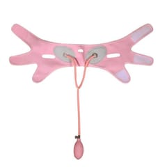 Inflatable Face-lift Belt Face Slimming Band V-line Cheek (Pink)