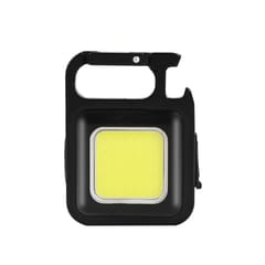 Mini LED Flashlight Portable Emergency Light Rechargeable (Black)