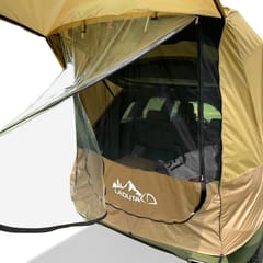 Car Tent Waterproof Outdoor Car Awning Sun Shelter Folding
