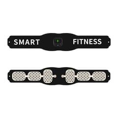Smart Fitness Trainer Belt Electric Abs Stimulator Unisex (Black)