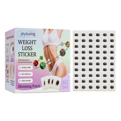 Jaysuing 60Pcs Weight Loss Stickers Navel Slimming Patches