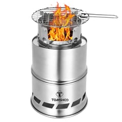 Portable Folding Windproof Wood Burning Stove Compact