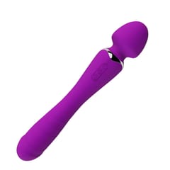 Female Vibration Adult Sex Toys Warming Double Head AV Stick