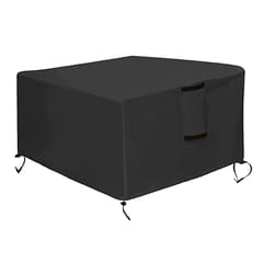 Fire Pit Cover Waterproof Firepit Square Cover Windproof