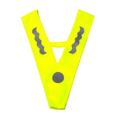 High Visibility Reflective Vest for Kids Outdoor Sport (Yellow)