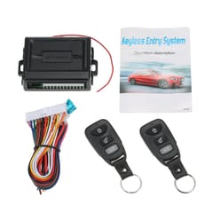 Universal Car Door Lock Keyless Entry System Car Immobilizer (Black)