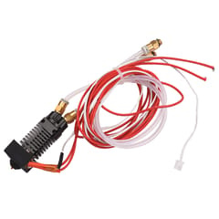 2 in 1 Out Aluminum Alloy Hotend Extruder Kit with MK8 0.4MM (Multicolor)