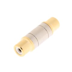 1PCS Gold Plated RCA Phono Female to Female Connector Audio Coupler Adapter