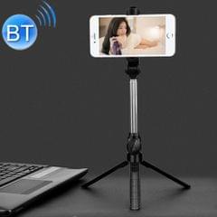 XT10 Multi-function Mobile Live Broadcast Bluetooth Self-timer Pole Tripod (Black)