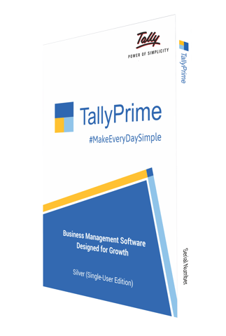 TallyPrime Silver Edition Single User - GST Ready