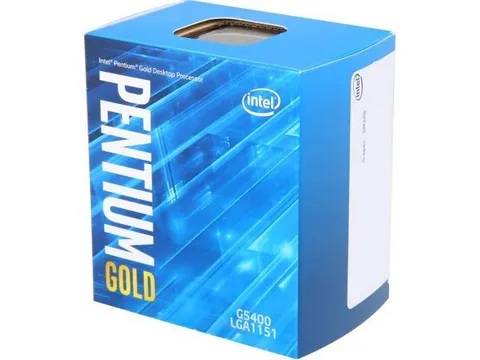 G5400 Gold Processor Intel® Pentium®  (4M Cache, up to 3.70 GHz)