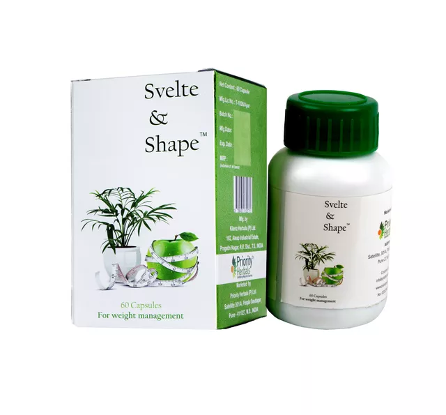 Priority Herbals Svelte & Shape Capsules (60 Capsules)