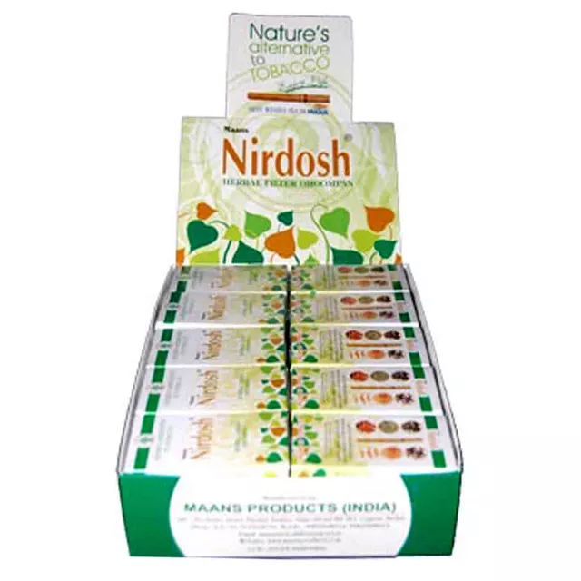 Nirdosh Herbal Filter Dhoompan (300 Sticks)