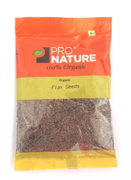 Pro Nature Organic Flax Seeds (5 X 100gm)