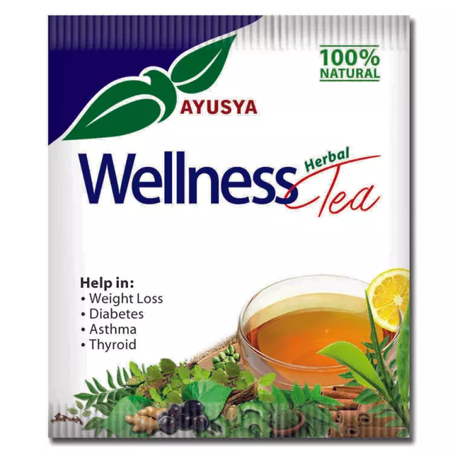 Ayusya Naturals Wellness Herbal Tea (20 Tea Bags)