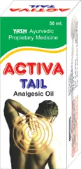 Yash Remedies Activa Tail Analgesic Oil (2 X 50ml)