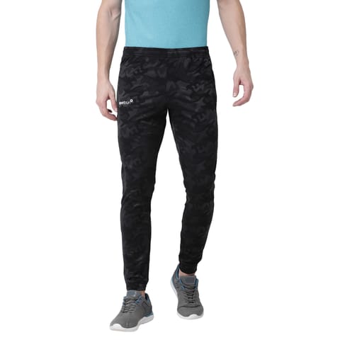 Sport Sun Men's Regular Fit Dark Grey  Army Track Pants TPA01
