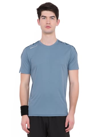 Sport Sun Printed Men T Shirt Blue RN 02