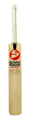 SG SunnTonny Classic Grade 1+ English Willow Cricket Bat ( Size: Short Handle,Leather Ball )