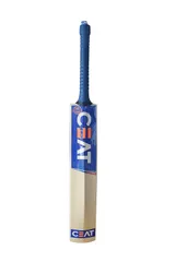 Ceat Grip Master Grade 1 English Willow Bat Size SH Short Handle, Full Size For Leather Cricket Ball
