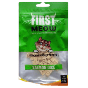 First Meow - Salmon Dice - 40gm