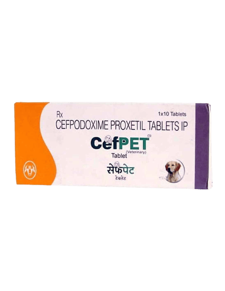 INTAS CEFPET Tablets for Dogs - (1X10 TAB)