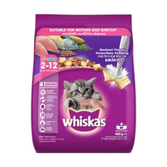 Whiskas Junior Kitten (2-12 months) Dry Cat Food - Mackerel Flavor
