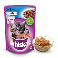 Whiskas Kitten (2-12 months) Wet Food - Tuna in Jelly Flavor