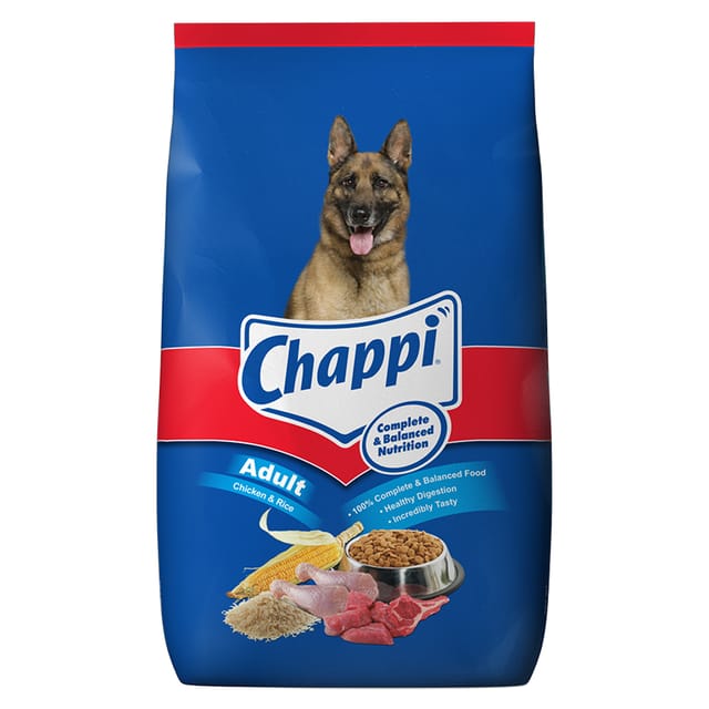 Chappi Adult Dry Dog Food - Chicken & Rice - 20kg Pack