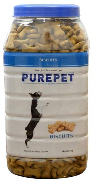 Purepet Milk flavour Real Chicken biscuits (0.5 Kg)