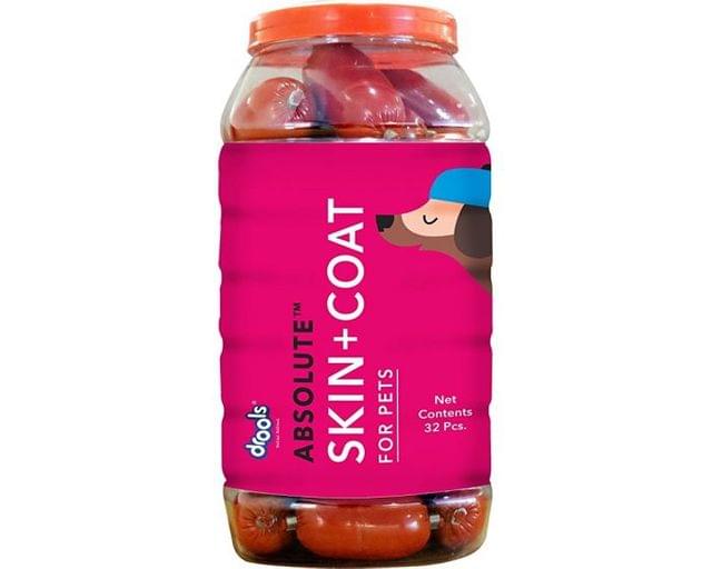 Drools - Absolute skin coat sausage (32 pieces)
