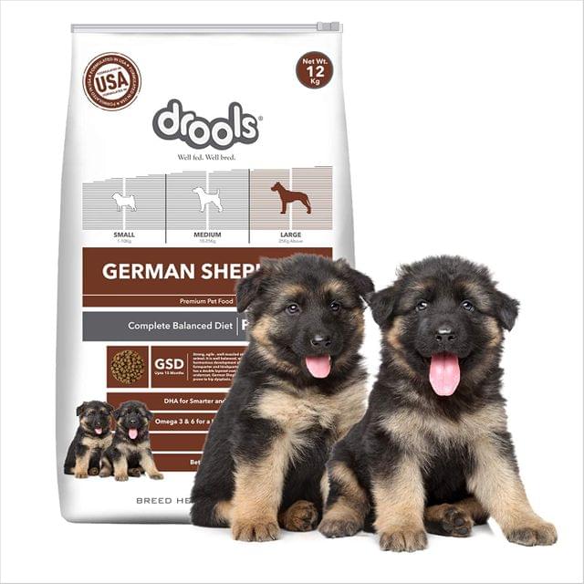 Drools - German Shepherd Puppy Dog food (12 Kg)