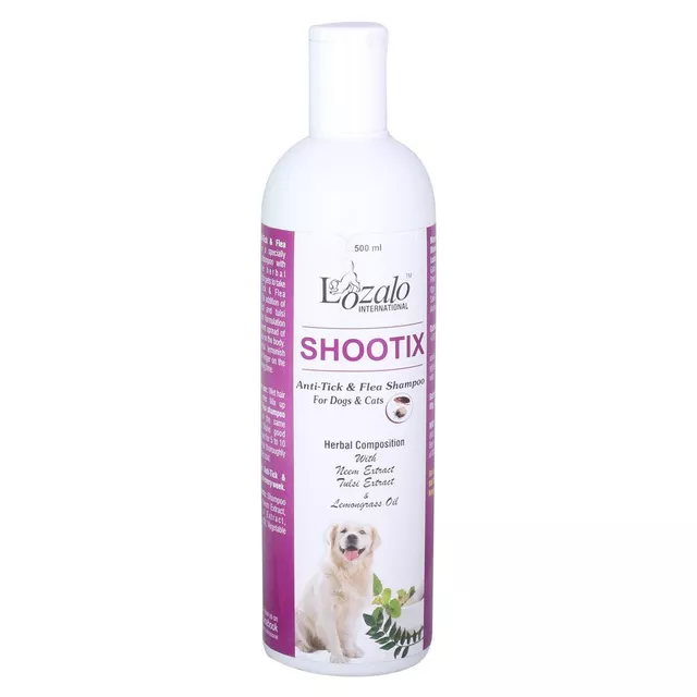 Lozalo - Shootix Anti Tick and Flea Herbal Shampoo (200 ml)