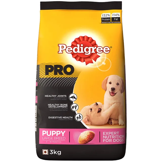 Pedigree PRO Puppy Large breed (3-18 Months) Dry Dog Food
