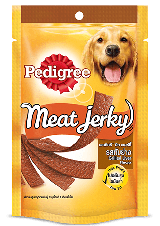 Pedigree Meat Jerky Grilled Liver Dog Treats - 80 g