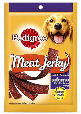 Pedigree Meat Jerky Roasted Lamb Dog Treats - 80 g
