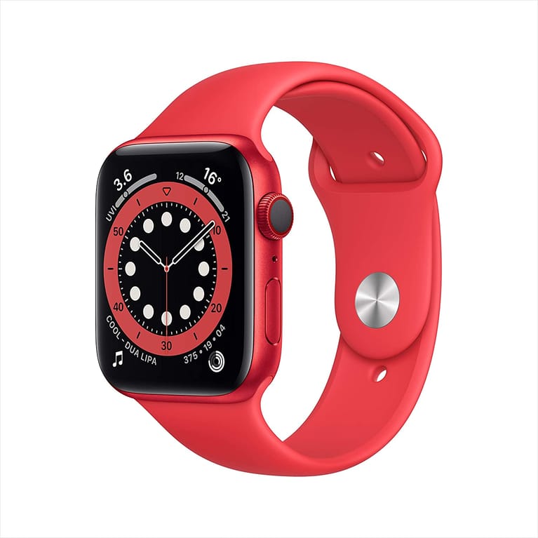 Apple Watch Series 6 Red (GPS, 40Mm) -  Aluminum Case With Red Sport Band