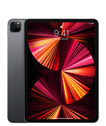 iPad Pro 2021 (5th Generation) with Facetime - International Specs | 12.9-Inch | 256GB | Wi-Fi | Space Grey