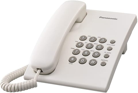 Panasonic KXTS500 Corded Telephone White