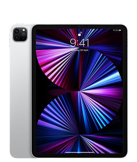 iPad Pro 2021 (3rd Generation) with Facetime - International Specs | 11-Inch | 128GB | Wi-Fi | Silver